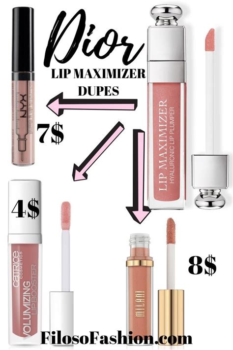 dupe dior addict lip glow|dior addict lip maximizer dupe.